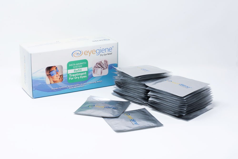 EyeGiene Insta-Warmth REFILLS (30 Pairs of Inserts) - Soothing