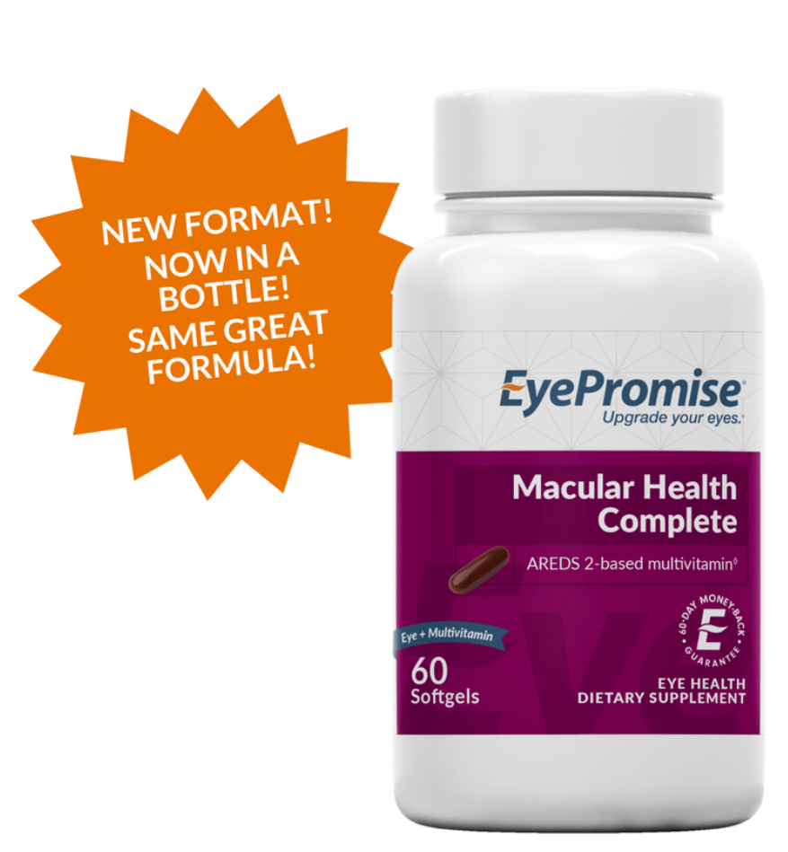 EyePromise Macular Health Complete AREDS 2 based Multivitamin (60ct) - Dryeye Rescue