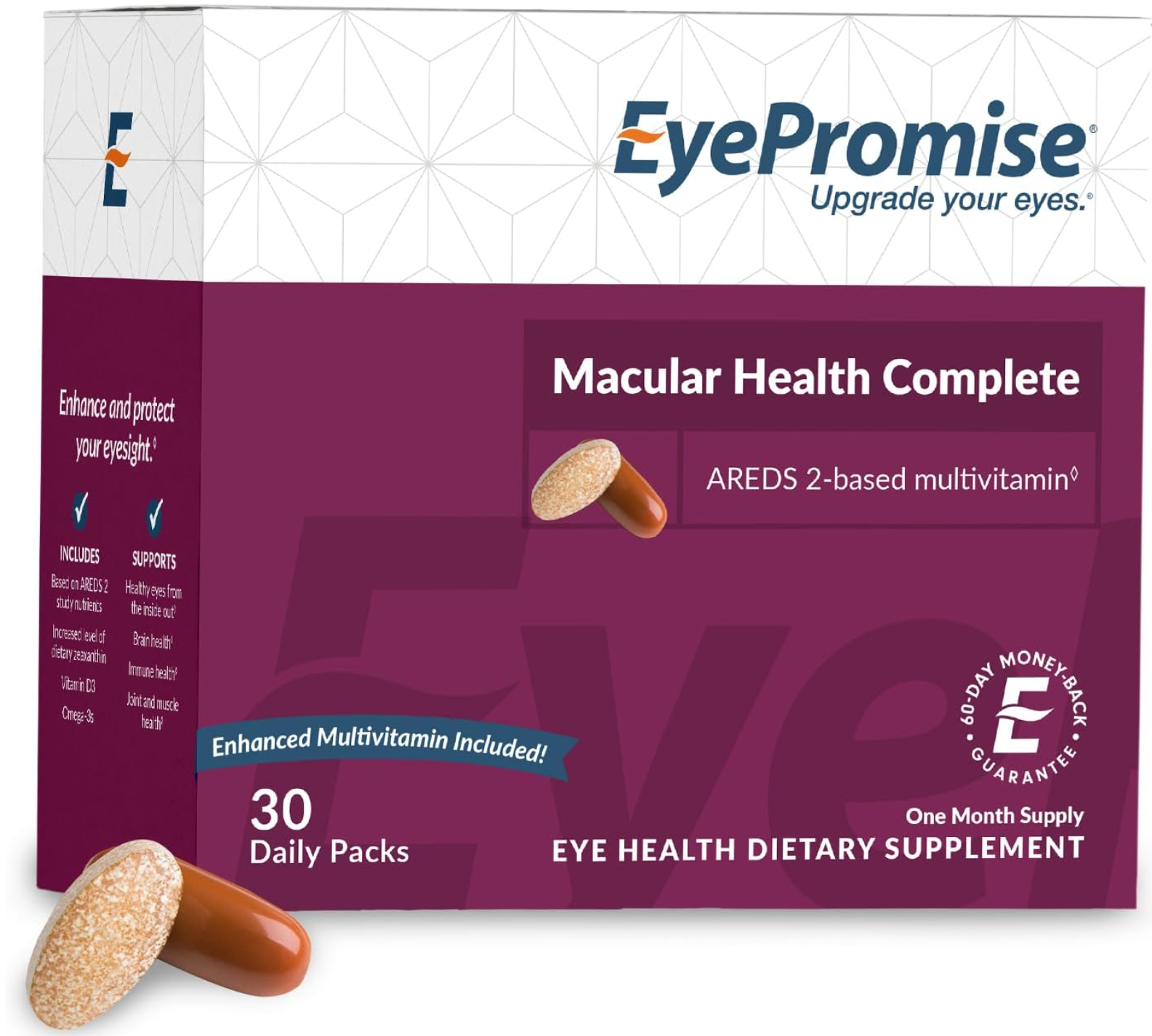 EyePromise Macular Health Complete  - 30-Day Supply with Soft-Gel Pack