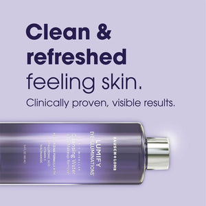 LUMIFY Eye Illuminations Cleansing Water & Eye Makeup Remover, (160mL Bottle) - Dryeye Rescue