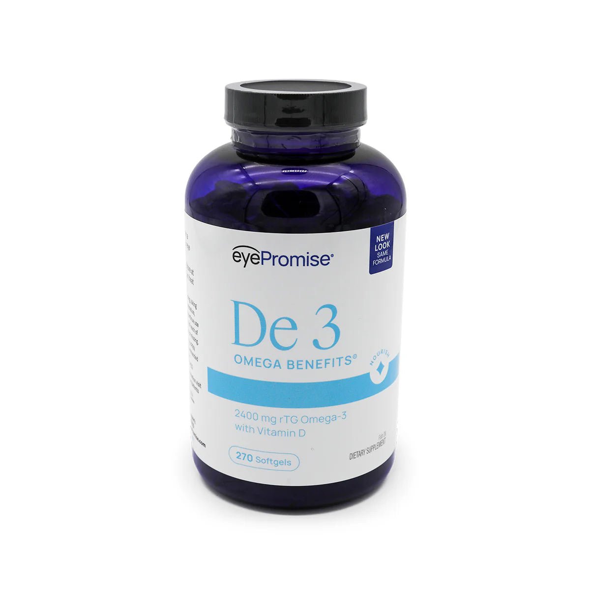 PRN DE3 Dry Eye Omega Benefits® (90/180/270ct. 1-3 Month Supply) - Dryeye Rescue
