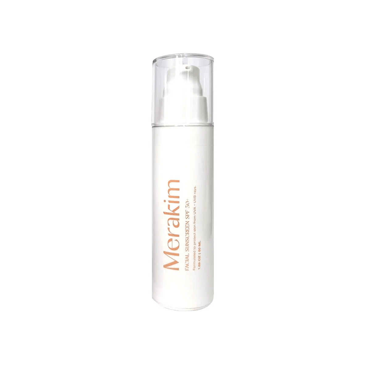 Merakim Facial Sunscreen SPF 50 (50mL) - Dryeye Rescue