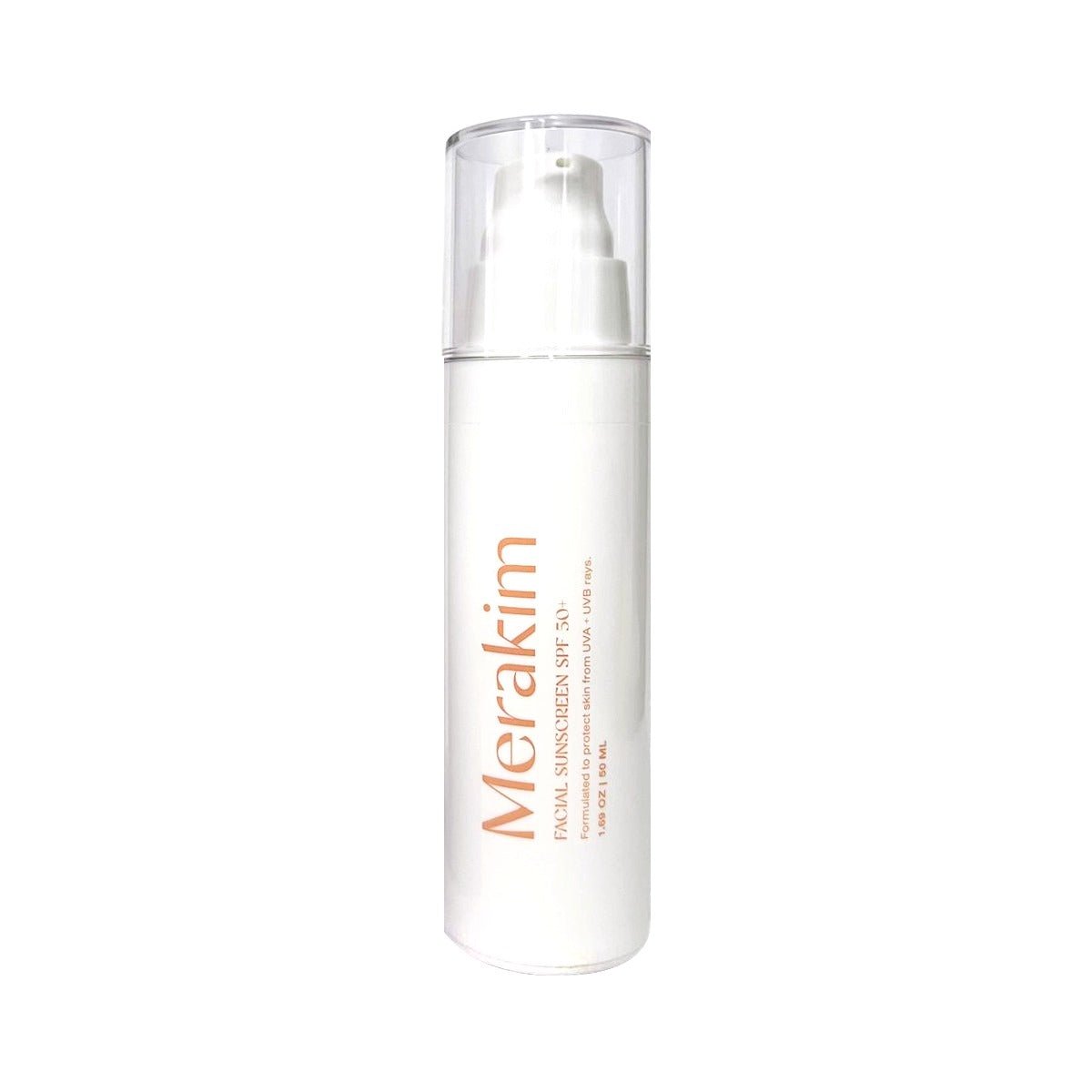 Merakim Facial Sunscreen SPF 50 (50mL) - Dryeye Rescue