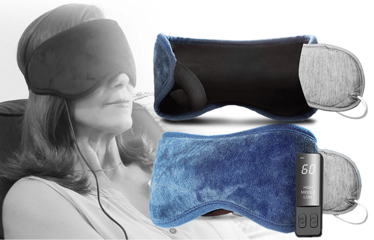 MiBo USB Heating Pad with Infrared Heat for temporary eye relief (1 Mask) - Dryeye Rescue