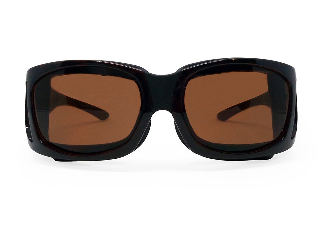 EyeEco Large Moisture Release Eyewear- (Demi Amber with Copper Lens) - Dryeye Rescue