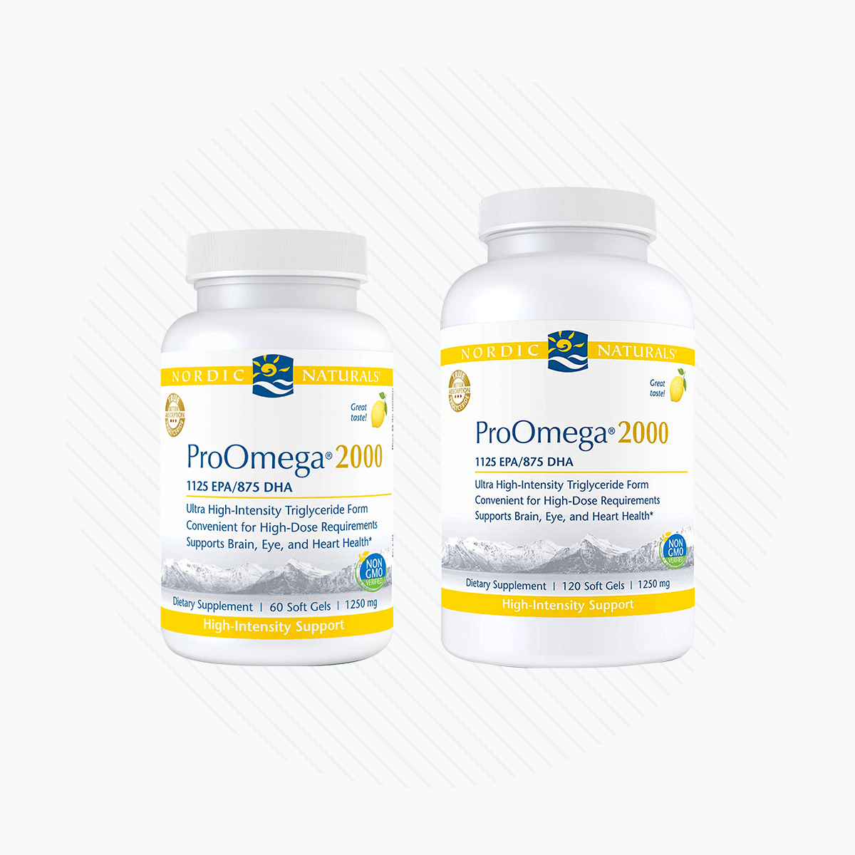 Nordic Naturals ProOmega 2000, Lemon Flavor - 2150 mg Omega - 3 Soft Gels - Ultra High - Potency Fish Oil - Dryeye Rescue