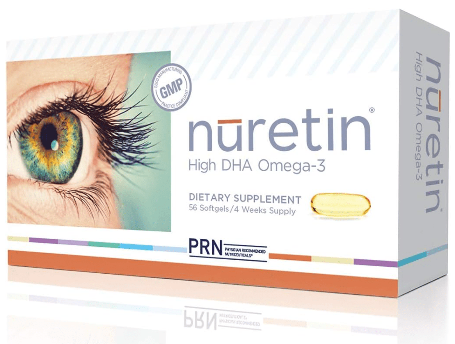 PRN Nuretin - High Dose Omega - 3 Fish Oil Supplement - Support Healthy Retinal Function (56ct – 1 Month Supply) - Dryeye Rescue