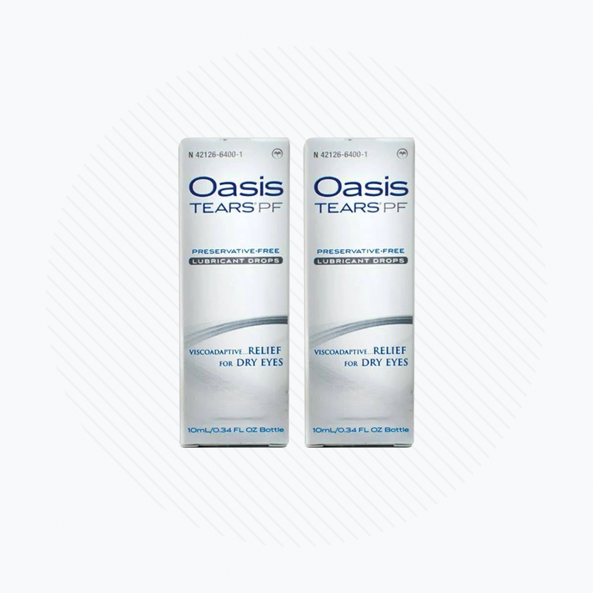 Oasis Tears 2-pack Preservative-Free Eye Drops (Multi-drop Bottle) 2-Pack 600 drops