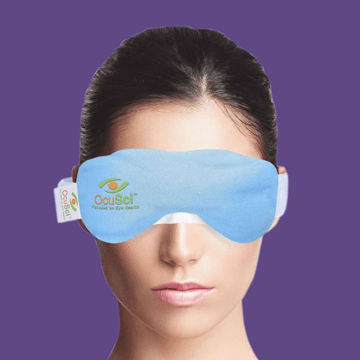 OcuSci Premium Heat & Cold Mask with HydroBlock, Microwavable, Washable Cover, Anti-Microbial