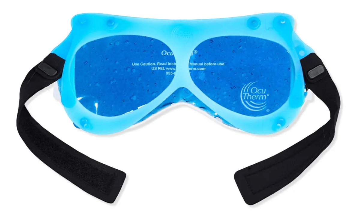 OcuTherm Heat and Cold Gel Mask for Dryness of the Eye (Mask + Gel Pack) - Dryeye Rescue