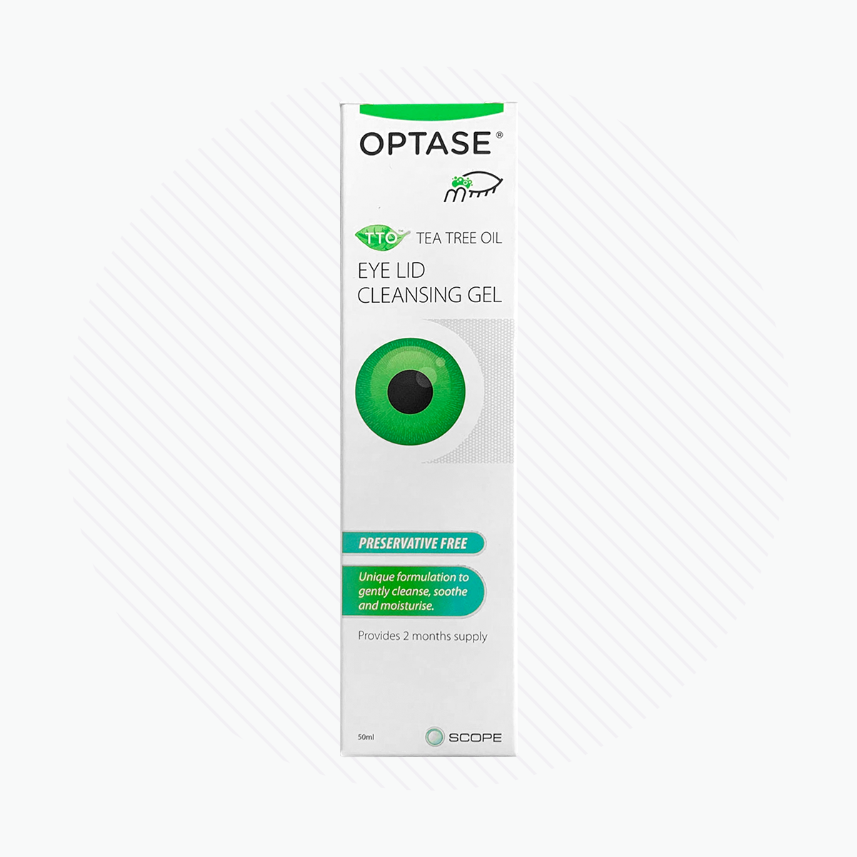 Optase Tea Tree Oil Eye Lid Cleansing Gel