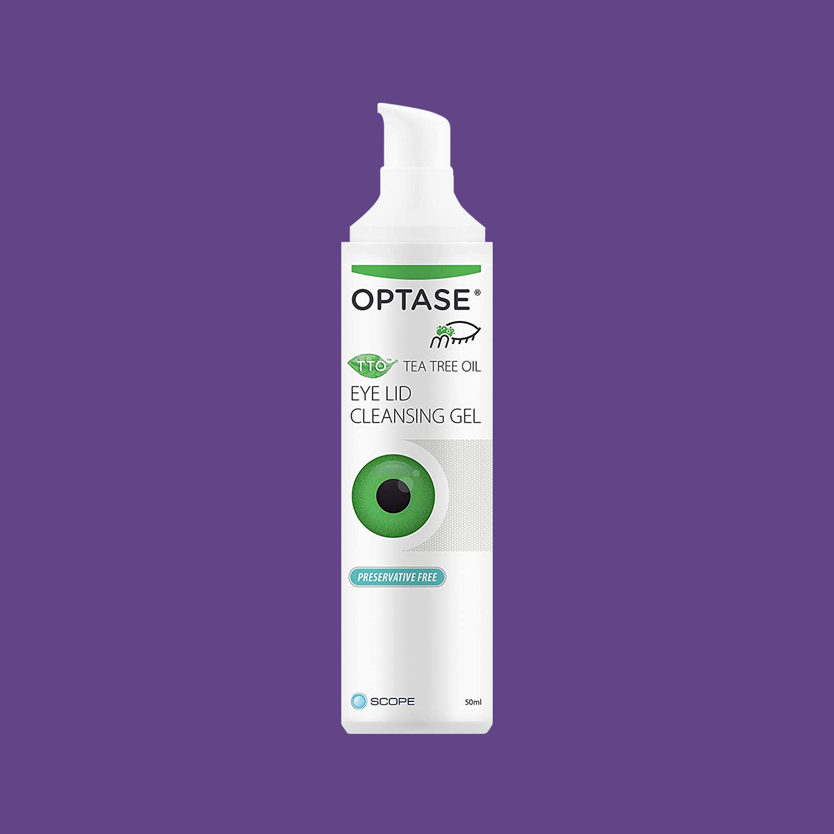 Optase Tea Tree Oil Eye Lid Cleansing Gel