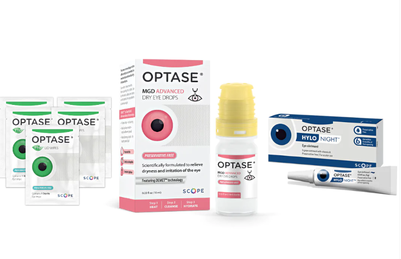 Optase Daily Routine Dry Eye Bundle (Drop, Wipe, PM Ointment)