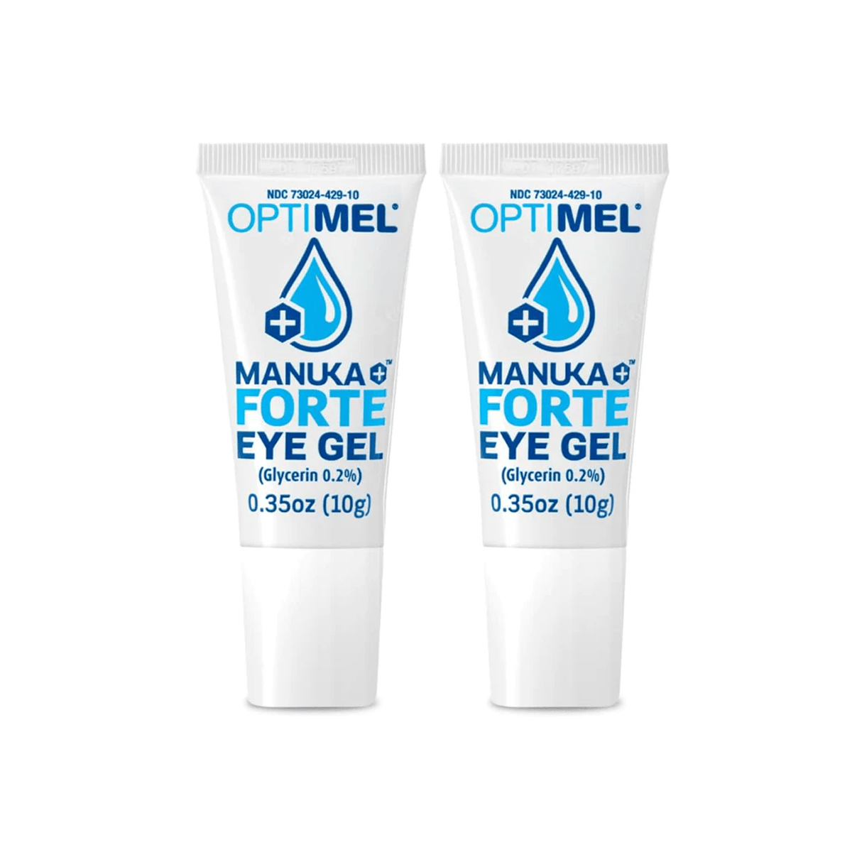 OptiMel Manuka Forte Eye Gel Ointment (0.35 oz/10g tube) 2 - Pack - Dryeye Rescue