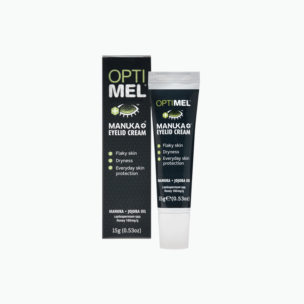 Optimel Manuka Eyelid Cream for Dry Flaky Skin, Conditioner (15g) - Dryeye Rescue