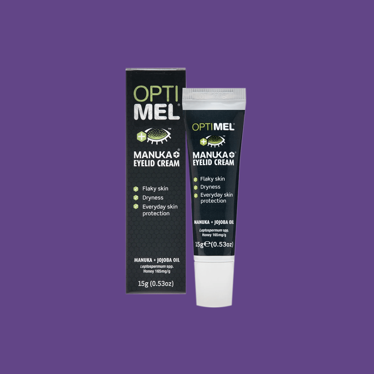 Optimel Manuka Eyelid Cream for Dry Flaky Skin, Conditioner (15g) - Dryeye Rescue