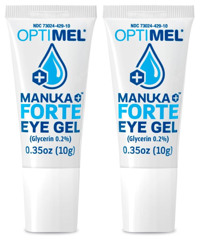 OptiMel 2-pack Manuka Forte Eye Gel Ointment (0.35 oz/10g tube) 2-Pack