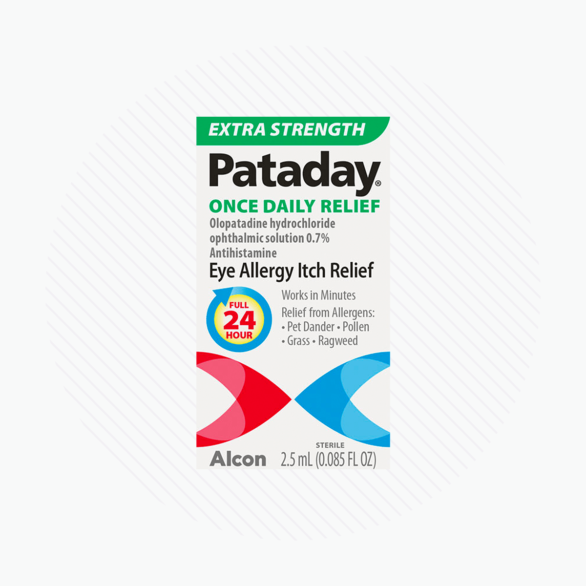 Pataday Extra Strength 2.5 mL (0.085 fl oz) - Dryeye Rescue