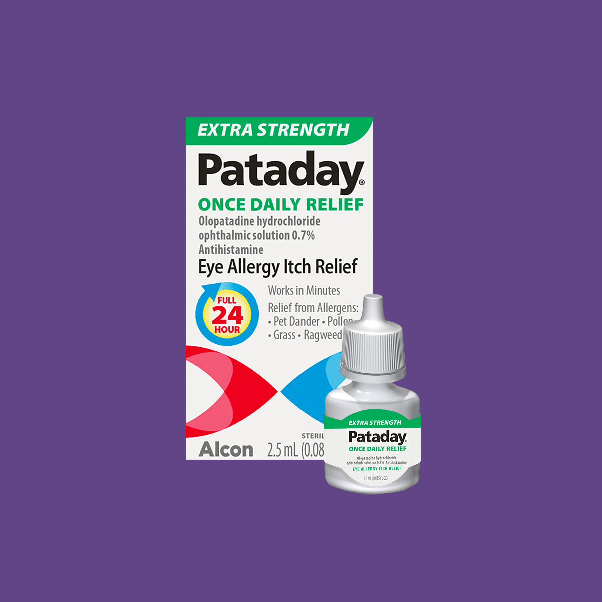 Pataday Extra Strength 2.5 mL (0.085 fl oz) - Dryeye Rescue