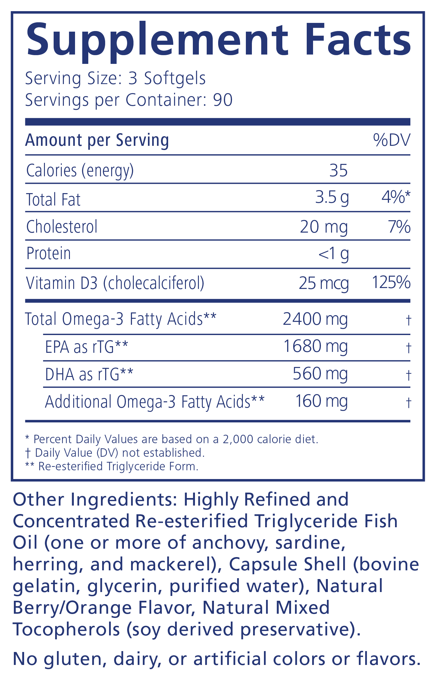 PRN Flex Omega Benefits FO3 with Vitamin D3 for Joint Health (270ct) 3 - Month Supply - Dryeye Rescue