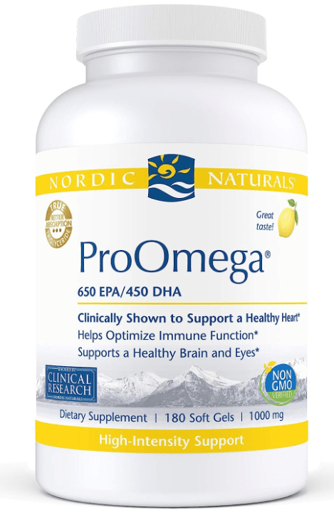 Nordic Naturals ProOmega, Lemon Flavor, Omega Supplement (3 Sizes) - Dryeye Rescue