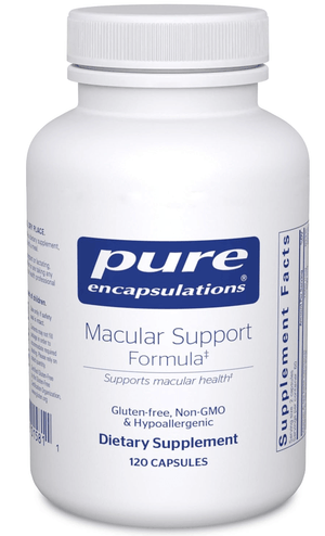 Pure Encapsulations Macular Support Antioxidant Formula (120 ct.) 2 Month Supply - Dryeye Rescue
