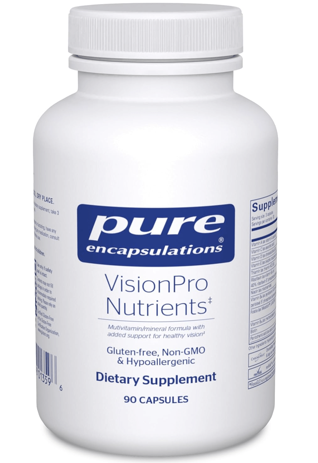 Pure Encapsulations VisionPro Nutrients, Multivitamin for Maintaining Healthy Vision (90 ct.) - Dryeye Rescue