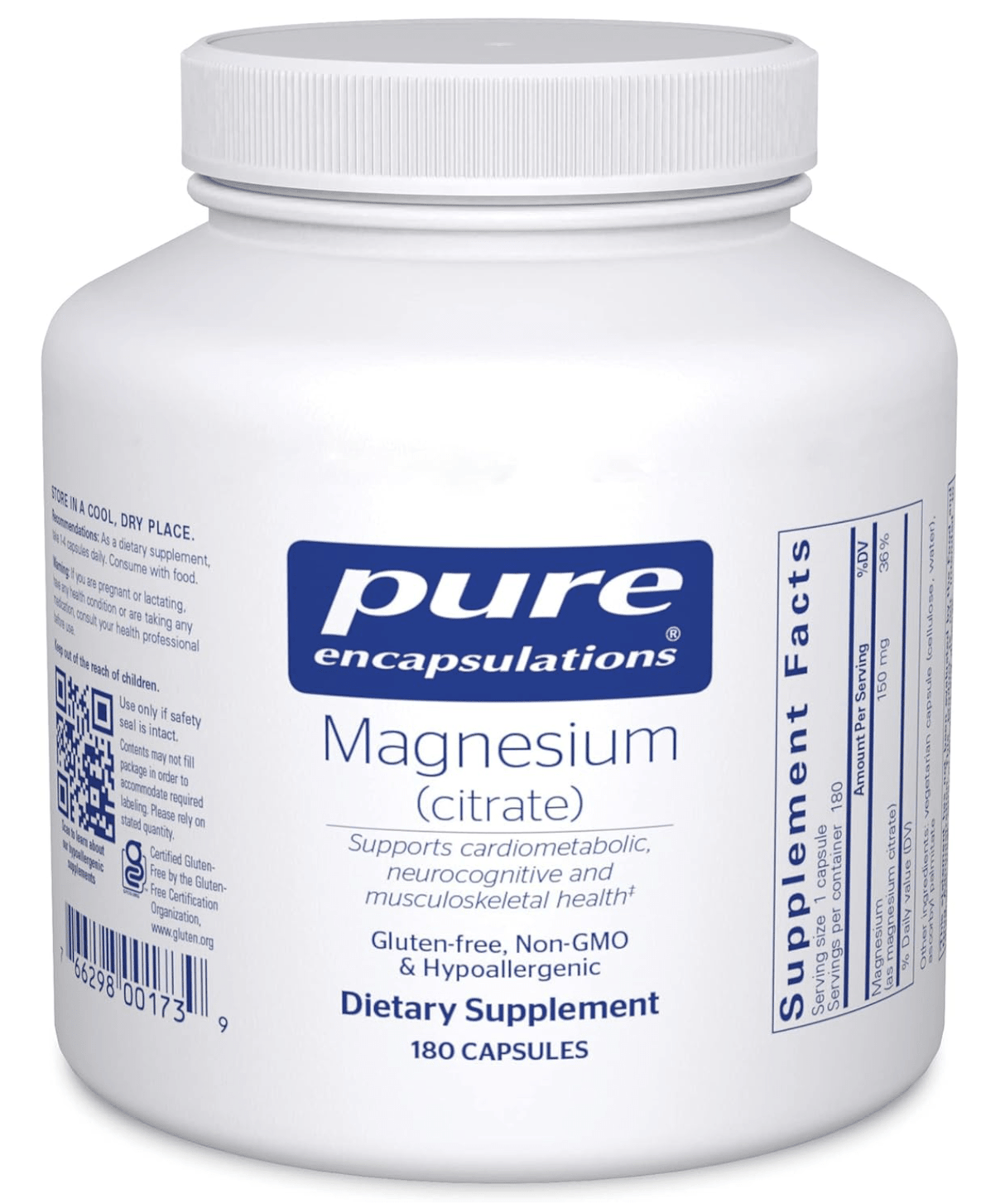 Pure Encapsulations Magnesium (Citrate) - Dryeye Rescue