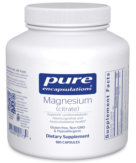 Pure Encapsulations Magnesium (Citrate) - Dryeye Rescue
