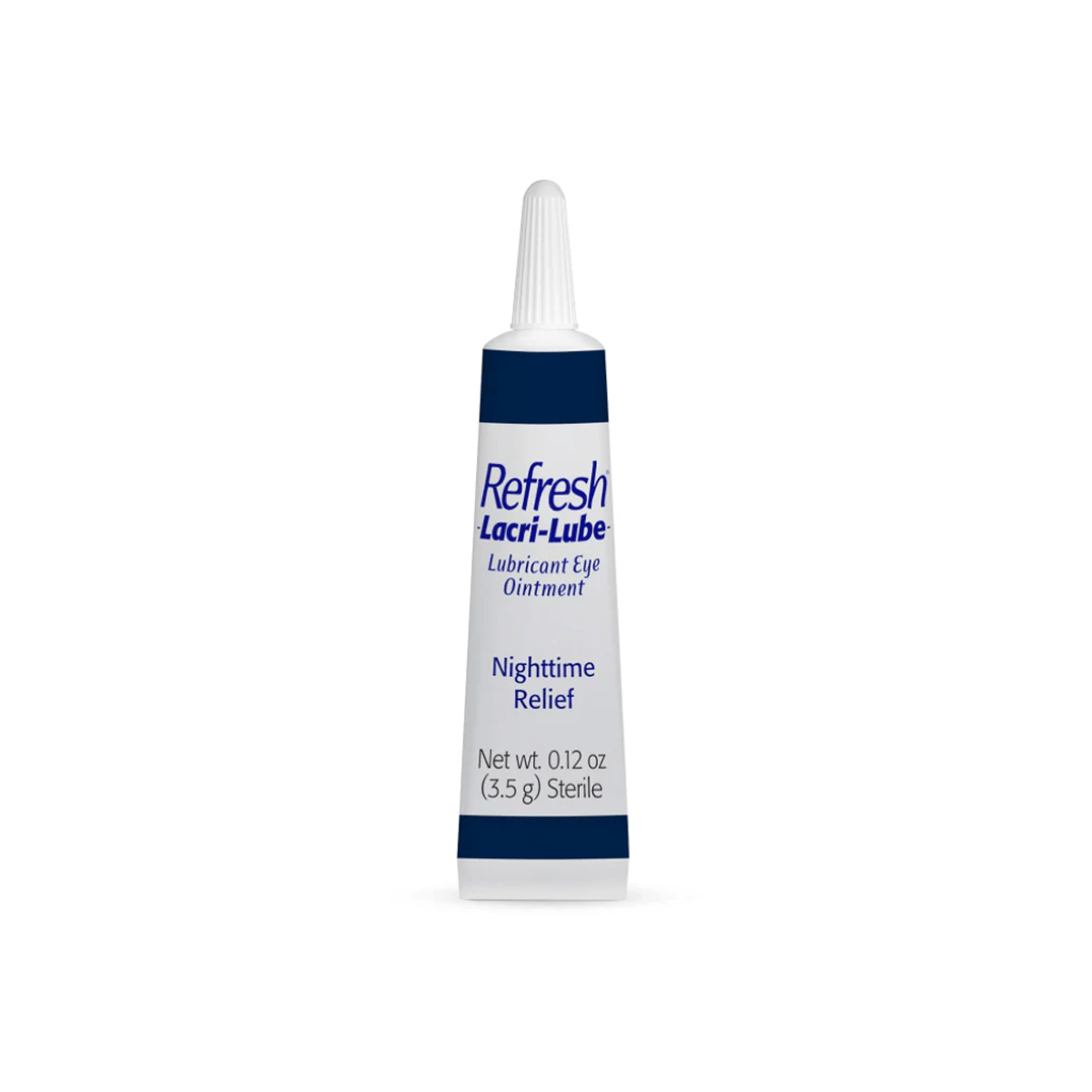 Refresh Lacri - Lube Lubricant Eye Ointment for Nighttime dryness (3,5g Tube) - Dryeye Rescue