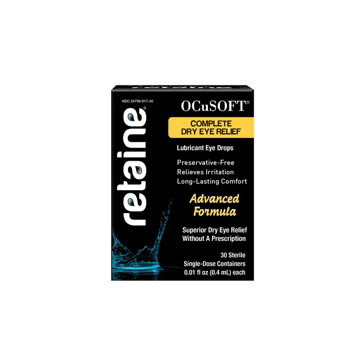 Ocusoft Retaine MGD Eye Drops (Preservative - Free) - Dryeye Rescue