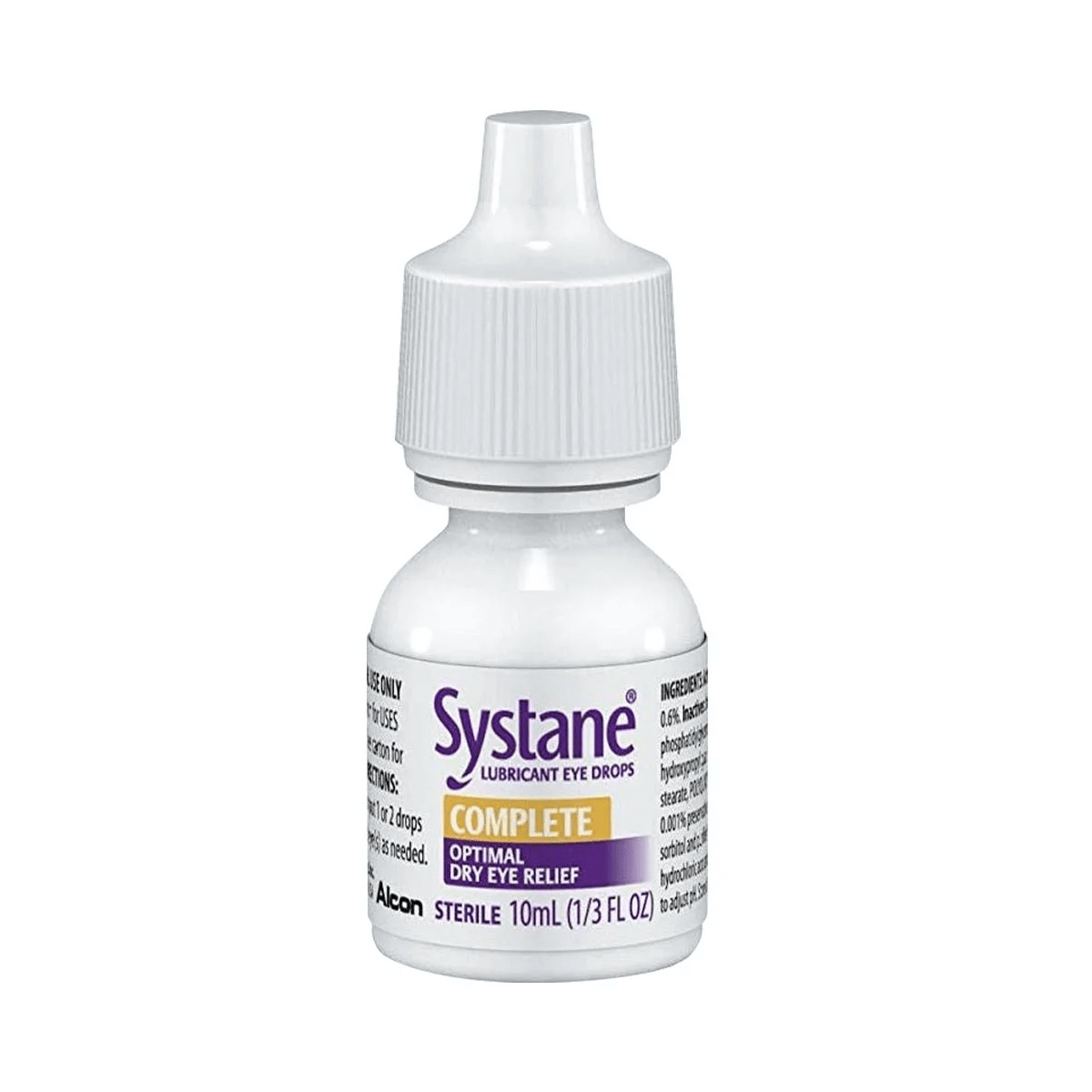 Systane Complete, Lubricant Eye Drops (10ml Bottle) - Dryeye Rescue