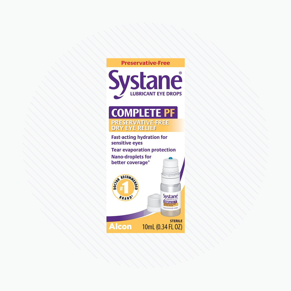 Systane COMPLETE Preservative-Free Eye Drops Multi-Dose Bottle (2 Sizes)