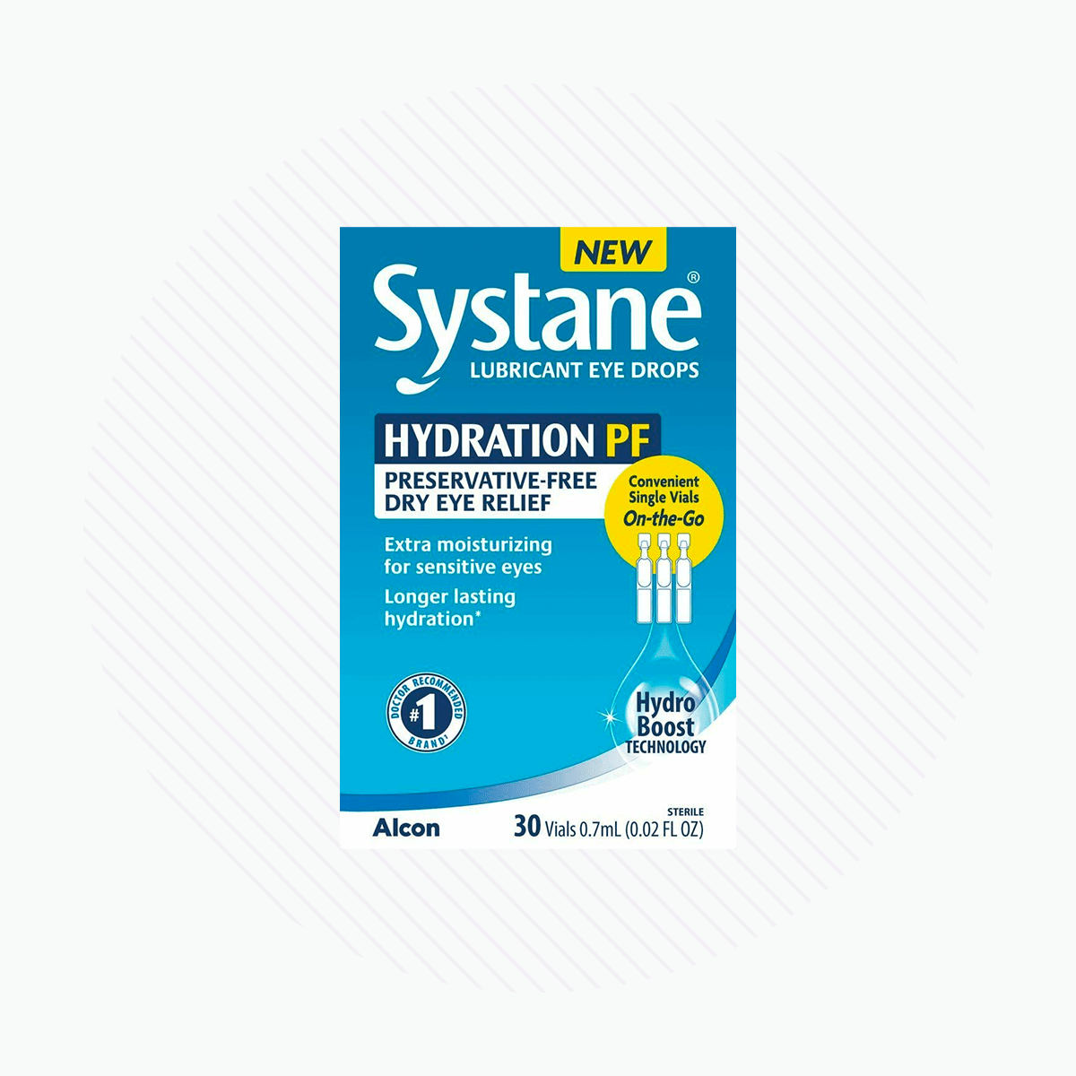 Alcon Systane Hydration Preservative - Free Lubricant Eye Drops 30ct Vials, 30 Count - Dryeye Rescue