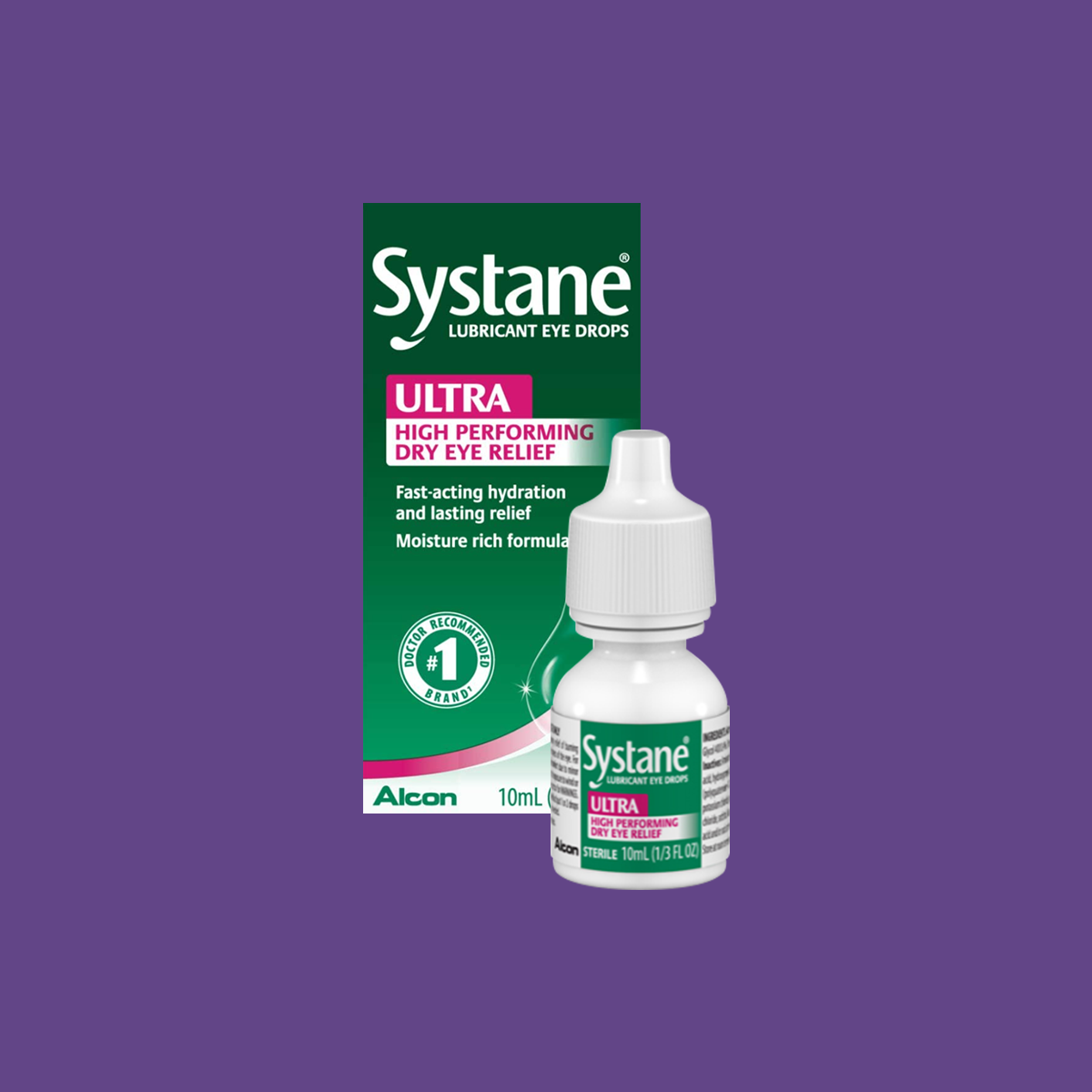 Systane Ultra High Performance Lubricant Eye Drops 10mL Bottle