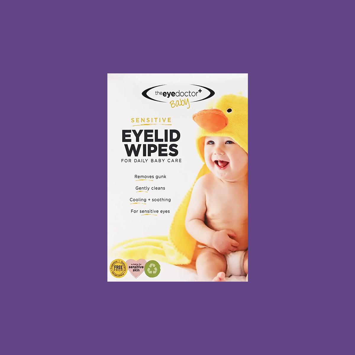 The Eye Doctor Sensitive Baby Eye Wipes - Preservative Free - 20ct Wipes