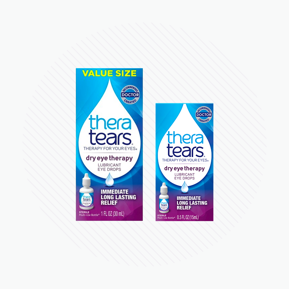 Thera Tears Lubricant Eye Drops (15mL and 30mL)