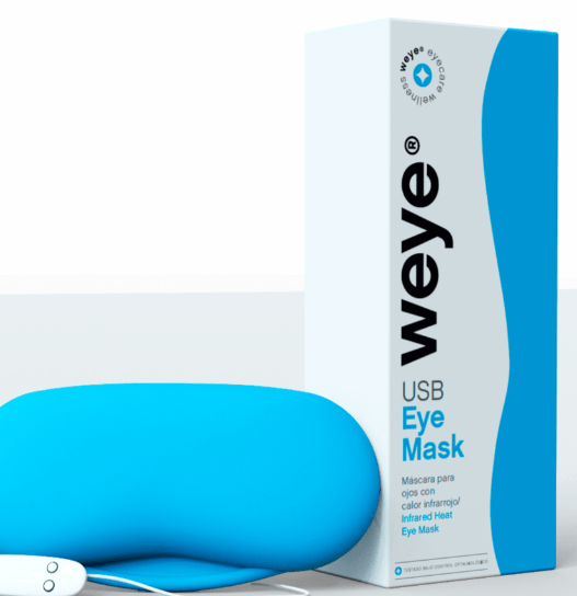 Weye USB Heating Mask for Eyelid Relief - Dryeye Rescue