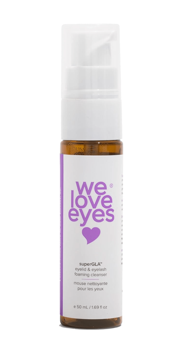 We Love Eyes SuperGLA eyelid & eyelash foaming cleanser (50mL) - Dryeye Rescue