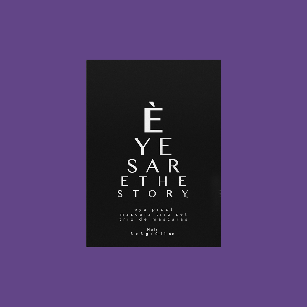 Eyes are the Story, Eye Proof Mascara Trio Set (3 Non-Flaking Mini Mascaras for Sensitive Eyes) - DryEye Rescue Store
