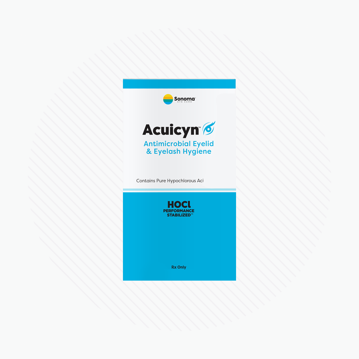 Acuicyn Antimicrobial Eyelid & Eyelash Hygiene - Hypochlorous Solution - DryEye Rescue Store