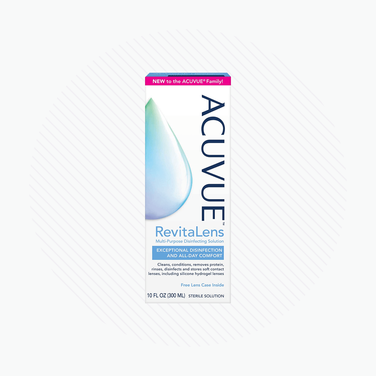ACUVUE RevitaLens Multi-Purpose Disinfecting Solution (10oz + Lens Case) - DryEye Rescue Store