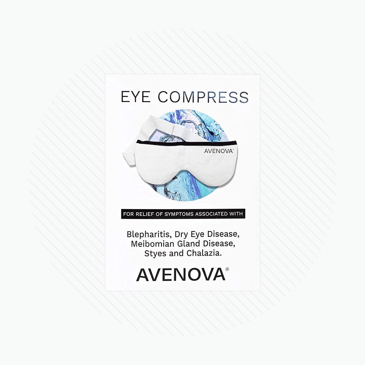 Avenova Dry Eye Microwavable Heat Compress - DryEye Rescue Store