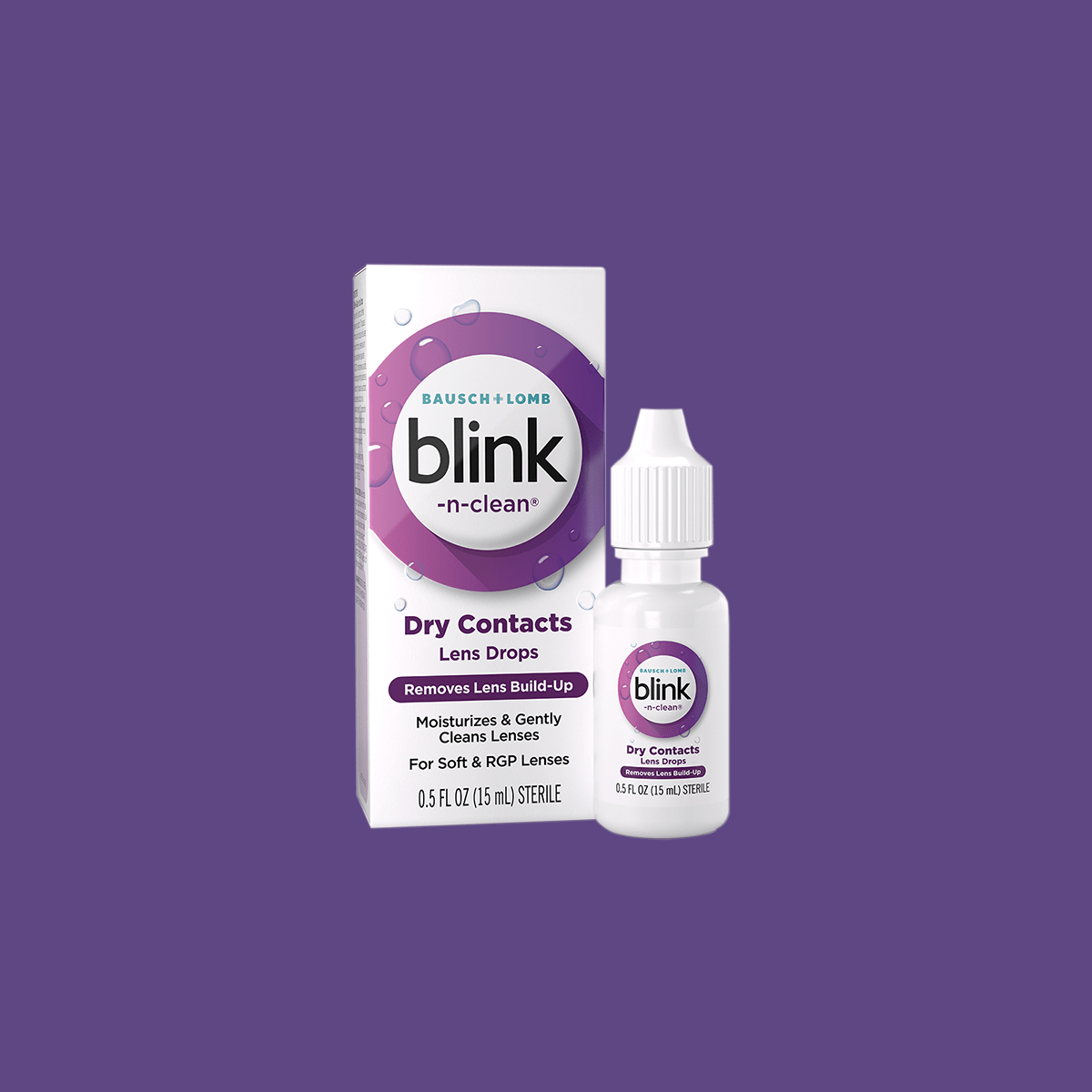 Blink-N-Clean Lens Drops (15ml) - Dryeye Rescue