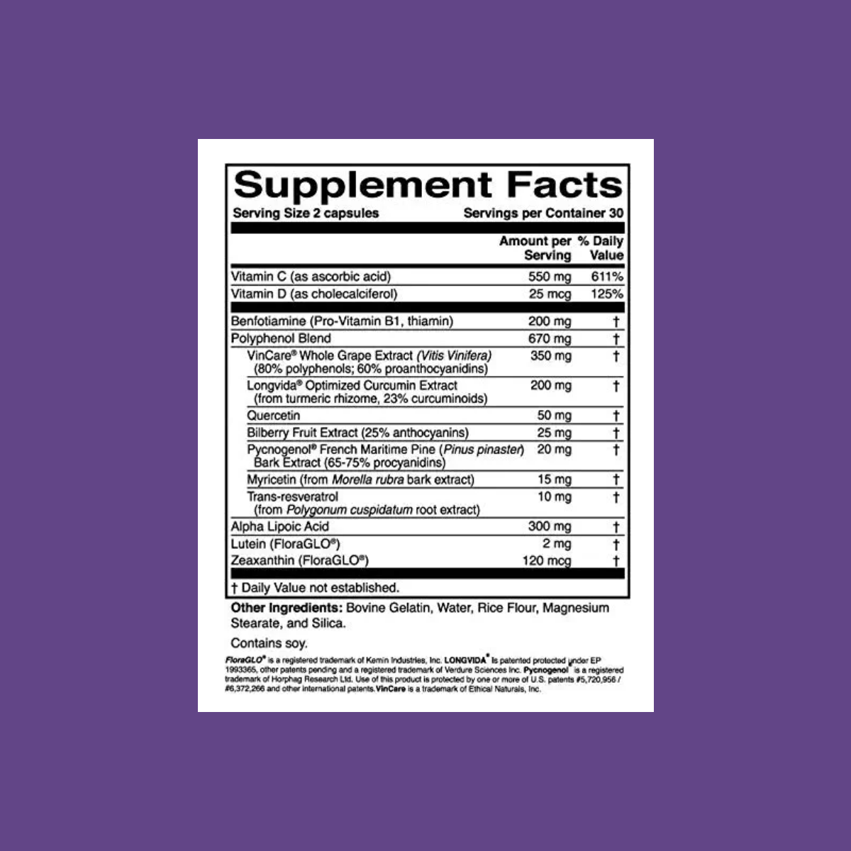 DiaVis - Specialized Nutritional Supplement for Retinal Circulation - (60Ct 1 Month Supply) - DryEye Rescue Store