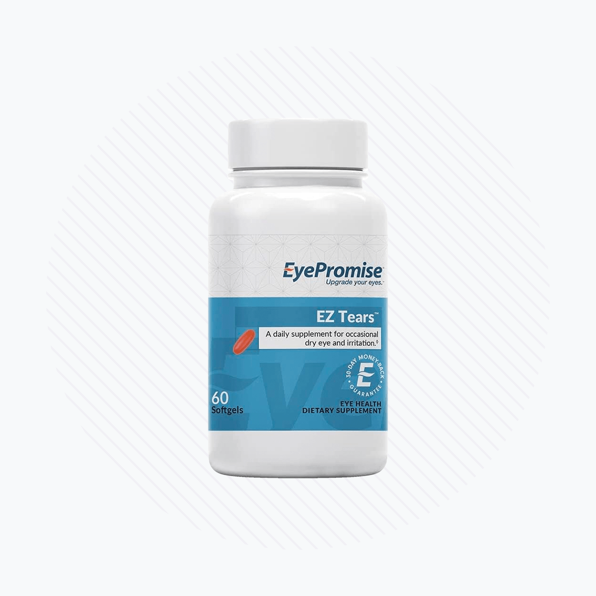 EyePromise Ez Tears Eye Vitamin – Dry Eye - 30 day Supply (60ct Bottle) - DryEye Rescue Store