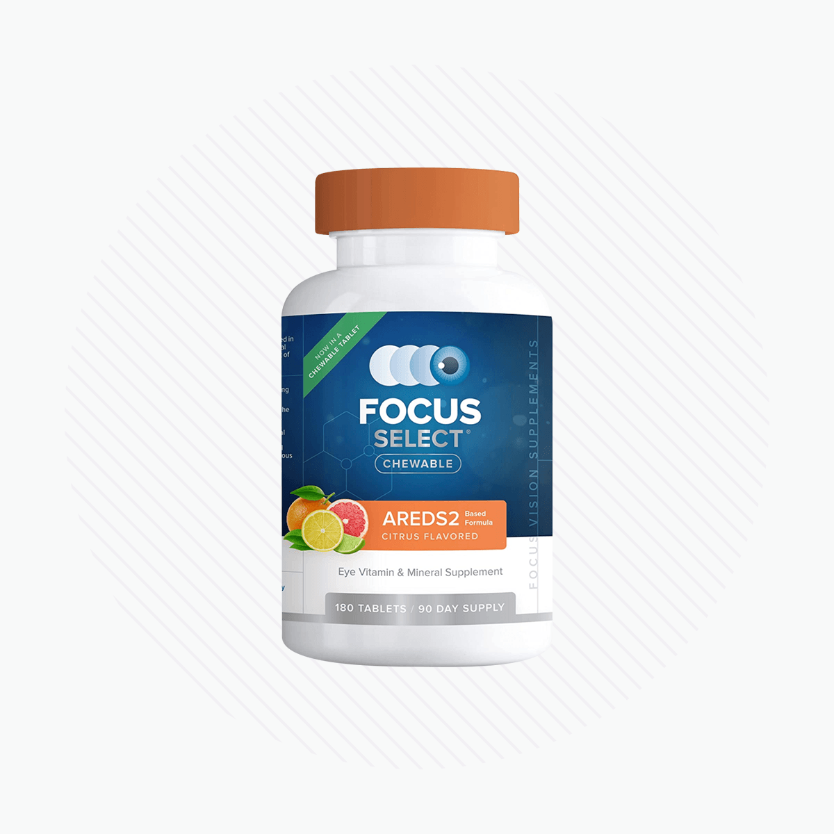 Focus Select Citrus Chewable AREDS2 Based Formula (90-day Supply) - DryEye Rescue Store