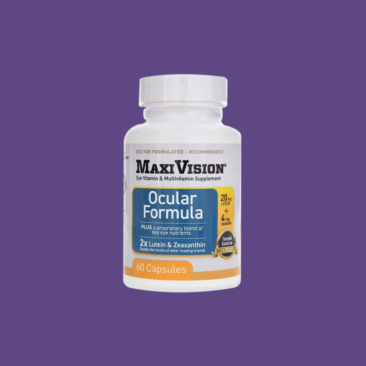 MaxiVision Ocular Formula for Eye and Retina Health - Dryeye Rescue