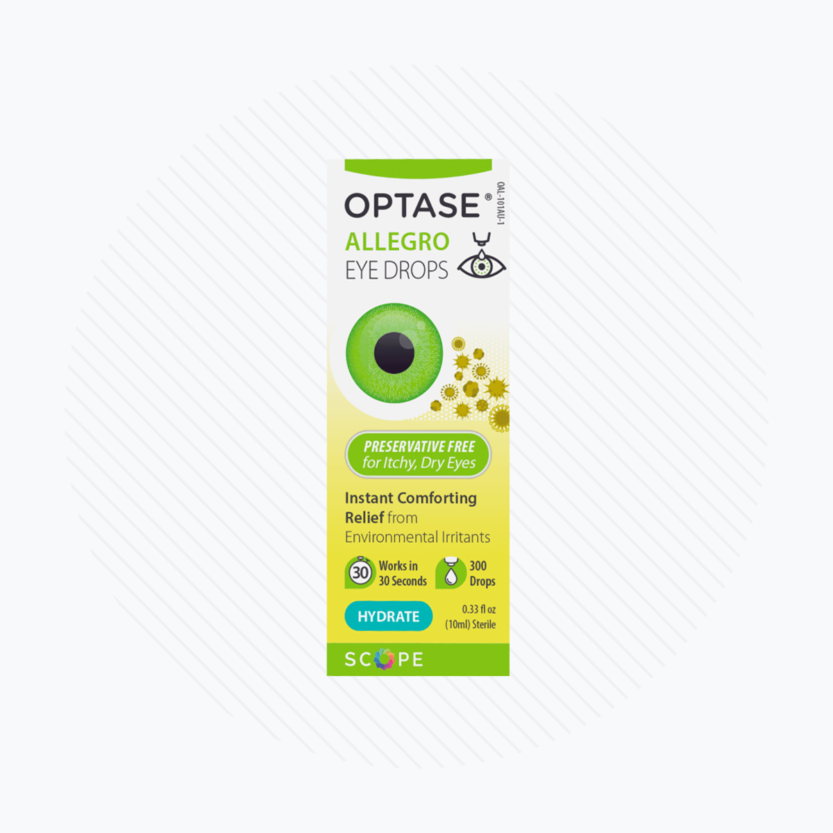 Optase Allegro Eye Drops for allergy related dry eye symptoms (10mL) - DryEye Rescue Store