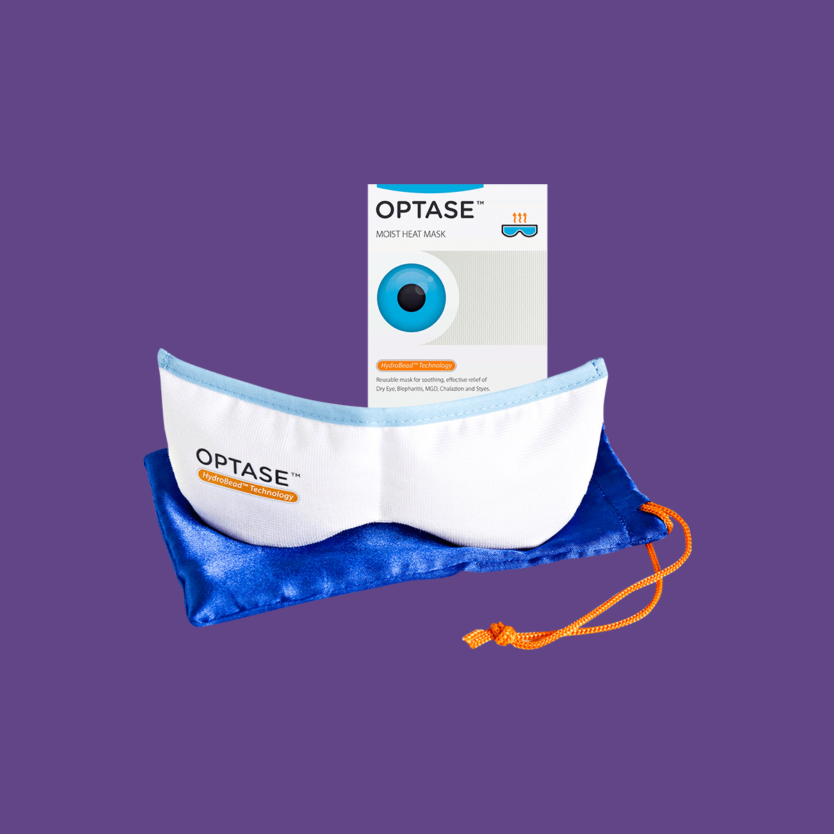 Optase Dry Eye Kit (C) Heat Mask, Cleaning Gel, and Intense Drops - Dryeye Rescue